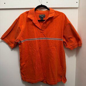 Abercrombie & Fitch Orange Polo, Large